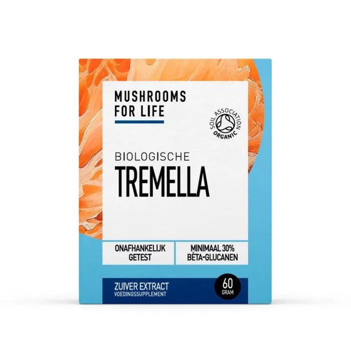 Mushrooms F Life Tremella Paddenstoelen Poeder Bio (60 gr)