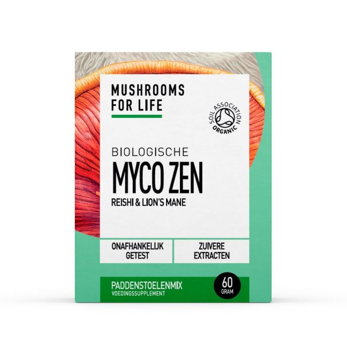 Mushrooms F Life Myco Zen Poeder Bio (60 gr)