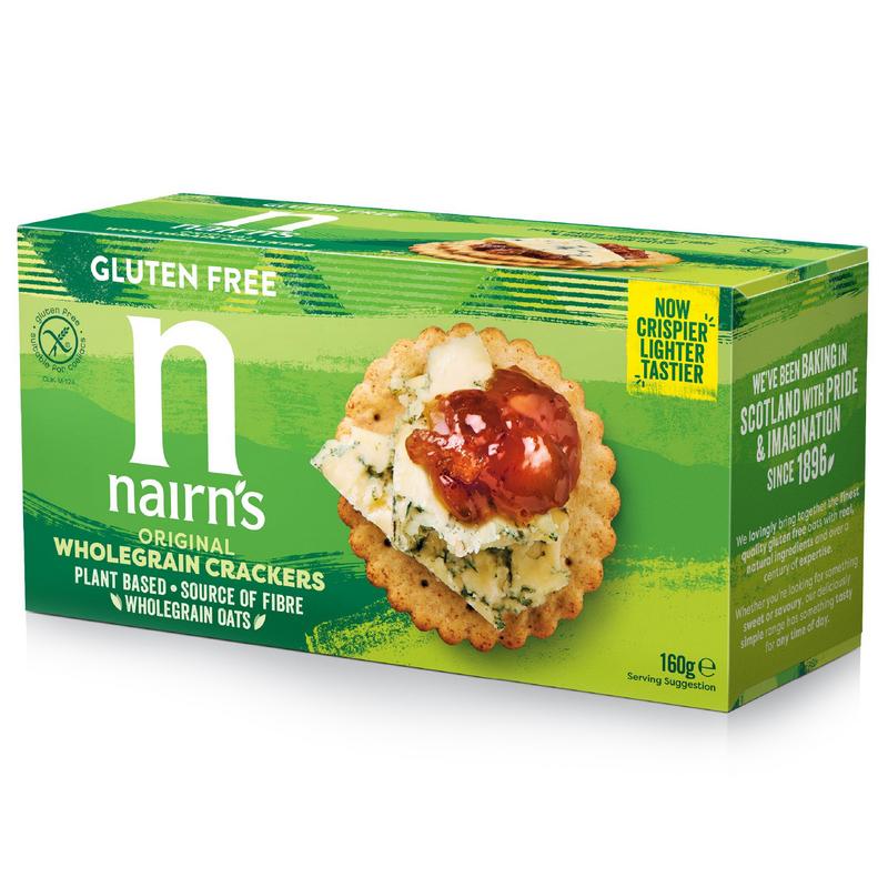 Nairns Volkoren Crackers Glutenvrij (137 gr)