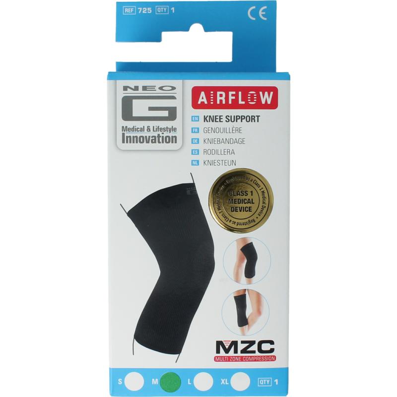 Neo G Airflow Knee Support M (1 stuk)