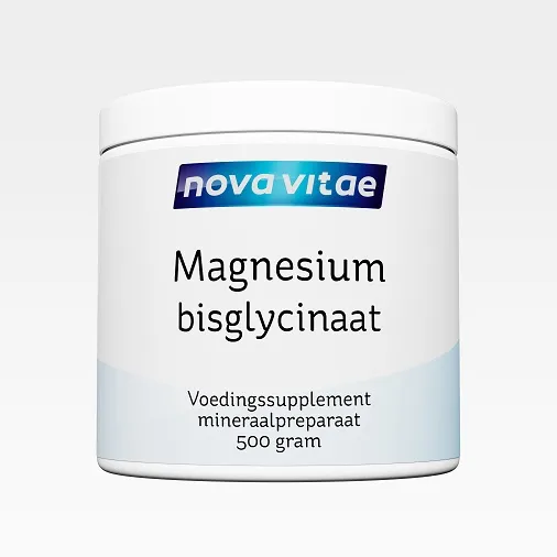 Nova Vitae Magnesium Bisglycinaat Poeder (500 gr)