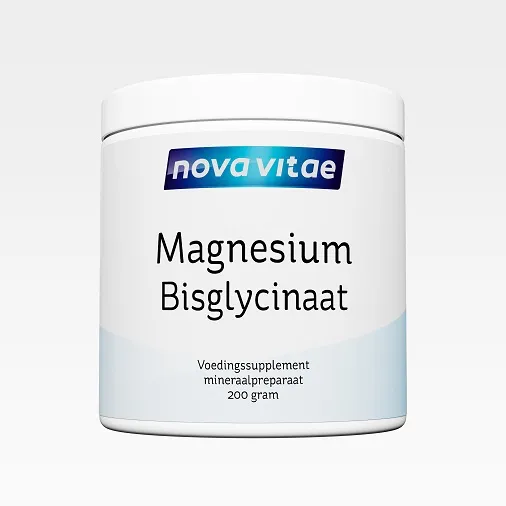 Nova Vitae Magnesium Bisglycinaat Poeder (200 gr)