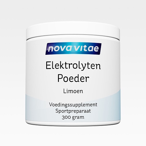 Nova Vitae Elektrolyten Poeder Limoen (300 gr)