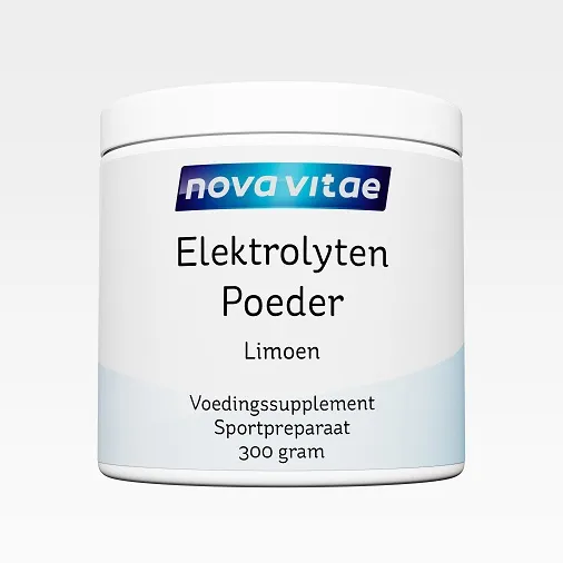 Nova Vitae Elektrolyten Poeder Limoen (300 gr)