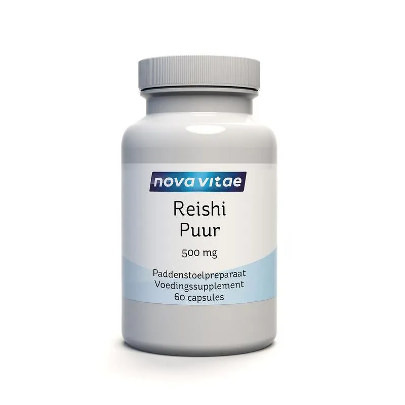 Nova Vitae Reishi Puur 500mg (60 capsules)