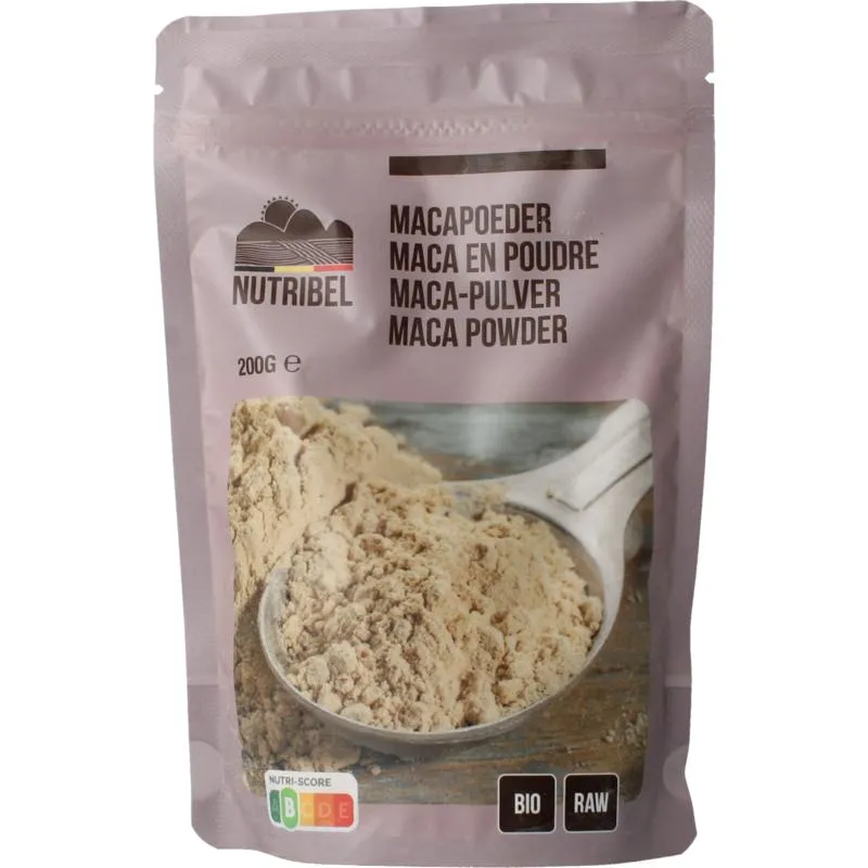 Nutribel Maca Poeder Raw Bio (200 gr)