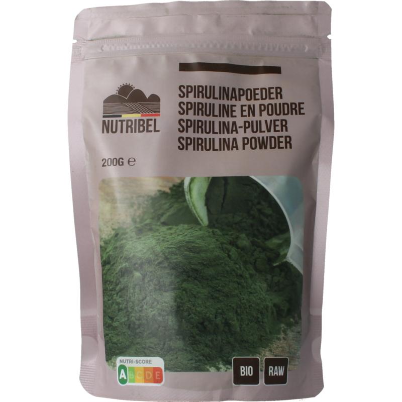 Nutribel Spirulina Poeder Raw Bio (200 gr)