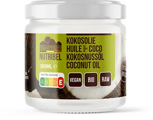 Nutribel Kokosolie Extra Vierge Bio (300 ml)