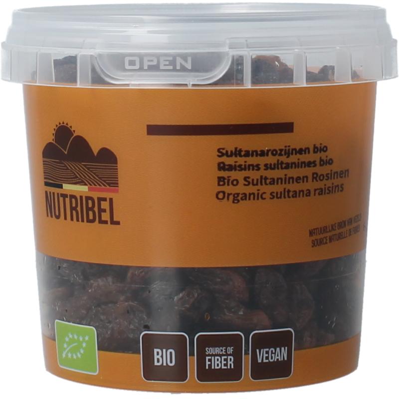 Nutribel Rozijnen Sultana Bio (200 gr)