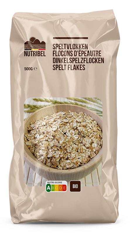 Nutribel Speltvlokken Bio (500 gr)