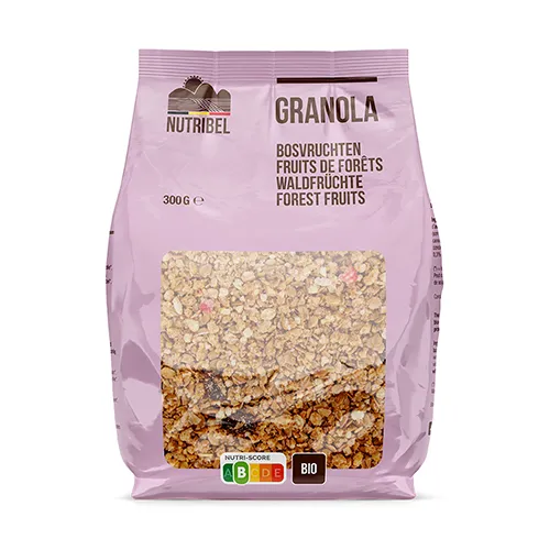 Nutribel Granola Bosvruchten Bio (300 gr)