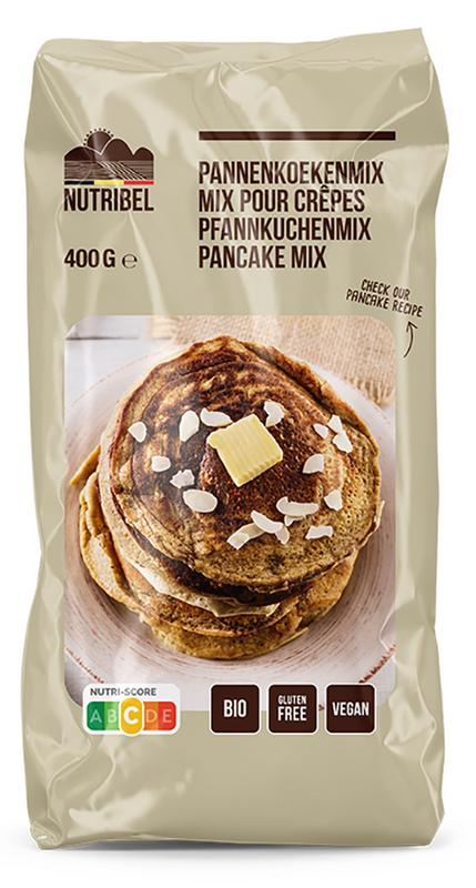 Nutribel Pannenkoekenmix Glutenvrij Bio (400 gr)