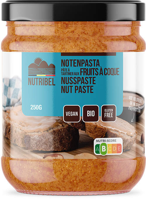 Nutribel Gemengde Notenpasta Bio (250 gr)