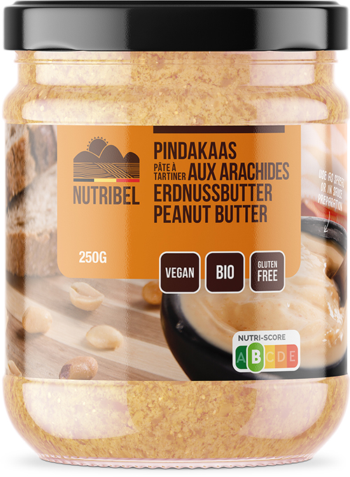Nutribel Pindakaas Bio (250 gr)