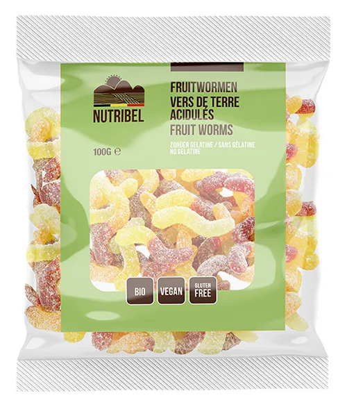 Nutribel Fruitwormen Bio (100 gr)
