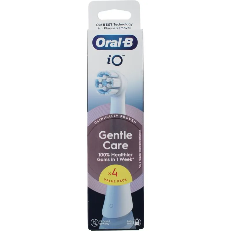 Oral B Opzetborstel IO Gentle Care (4 stuks)