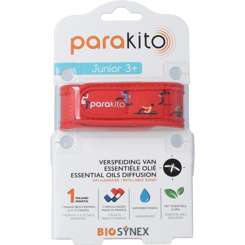 Parakito Anti Mug Armband Junior Sport (1 stuk)