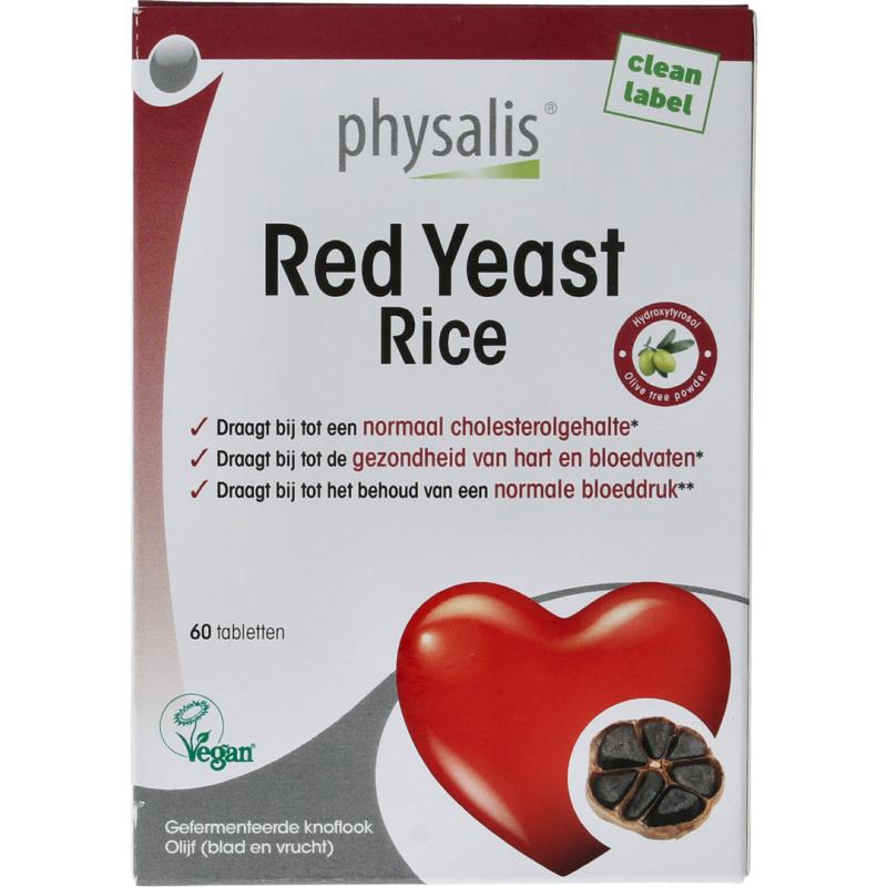 Physalis Red Yeast Rice (60 tabletten)
