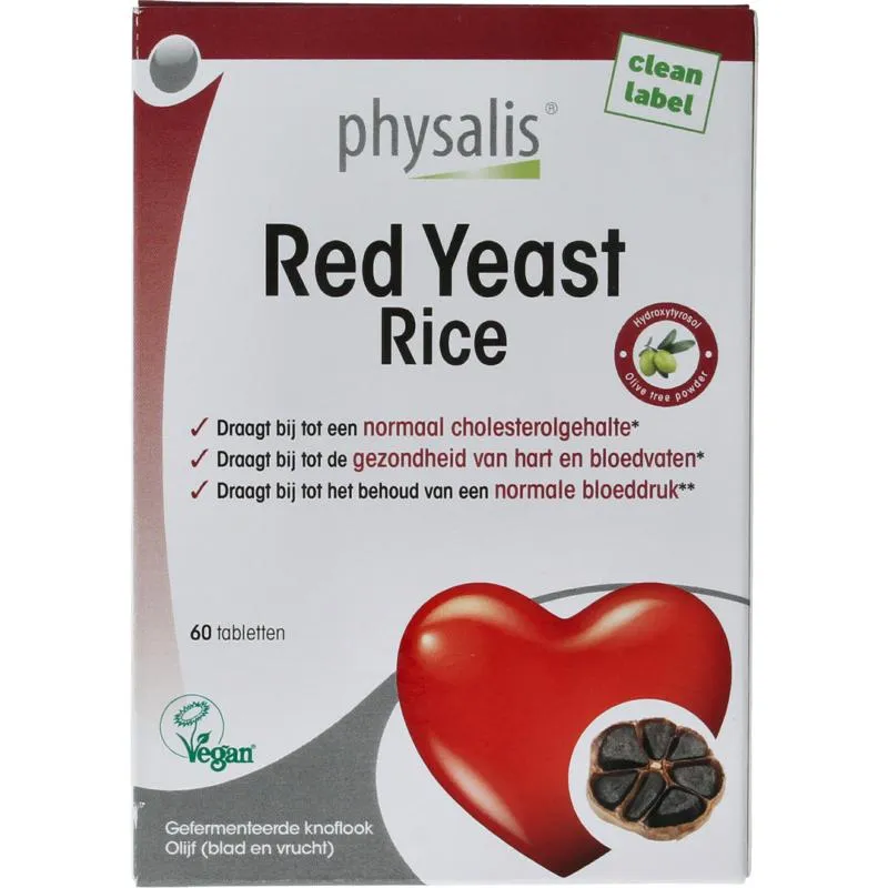 Physalis Red Yeast Rice (60 tabletten)