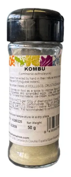 Porto-Muinos Kombu Poeder Bio (50 gr)