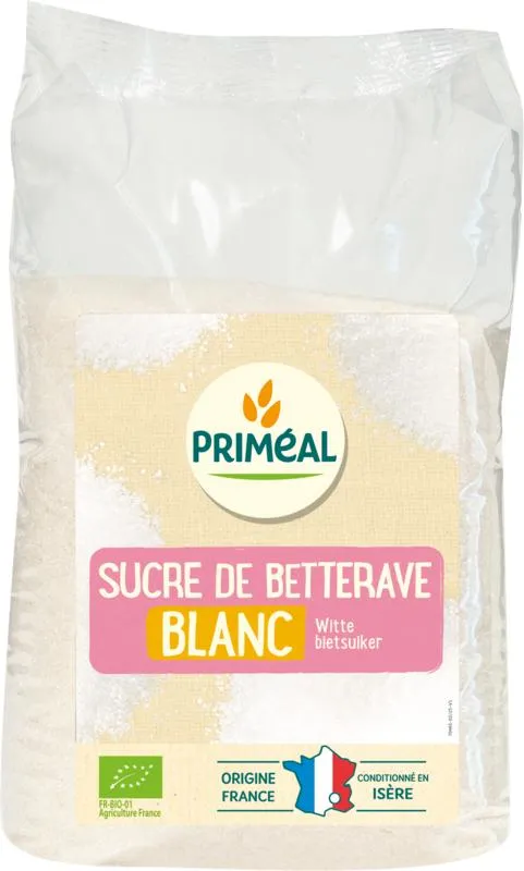 Primeal Witte Bieten Suiker Bio (1000 gr)