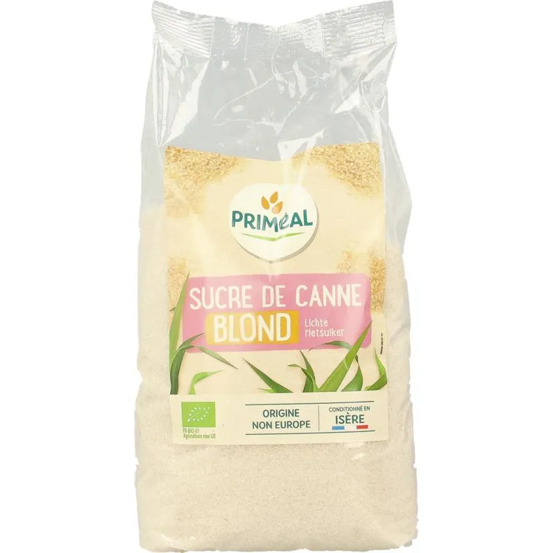 Primeal Blonde Rietsuiker Bio (1000 gr)