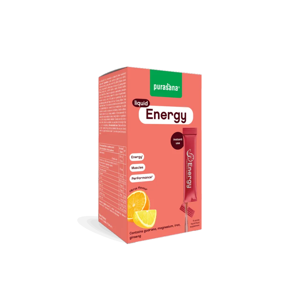 Purasana Energy Liquid Gelstick 10ml (15 stuks)