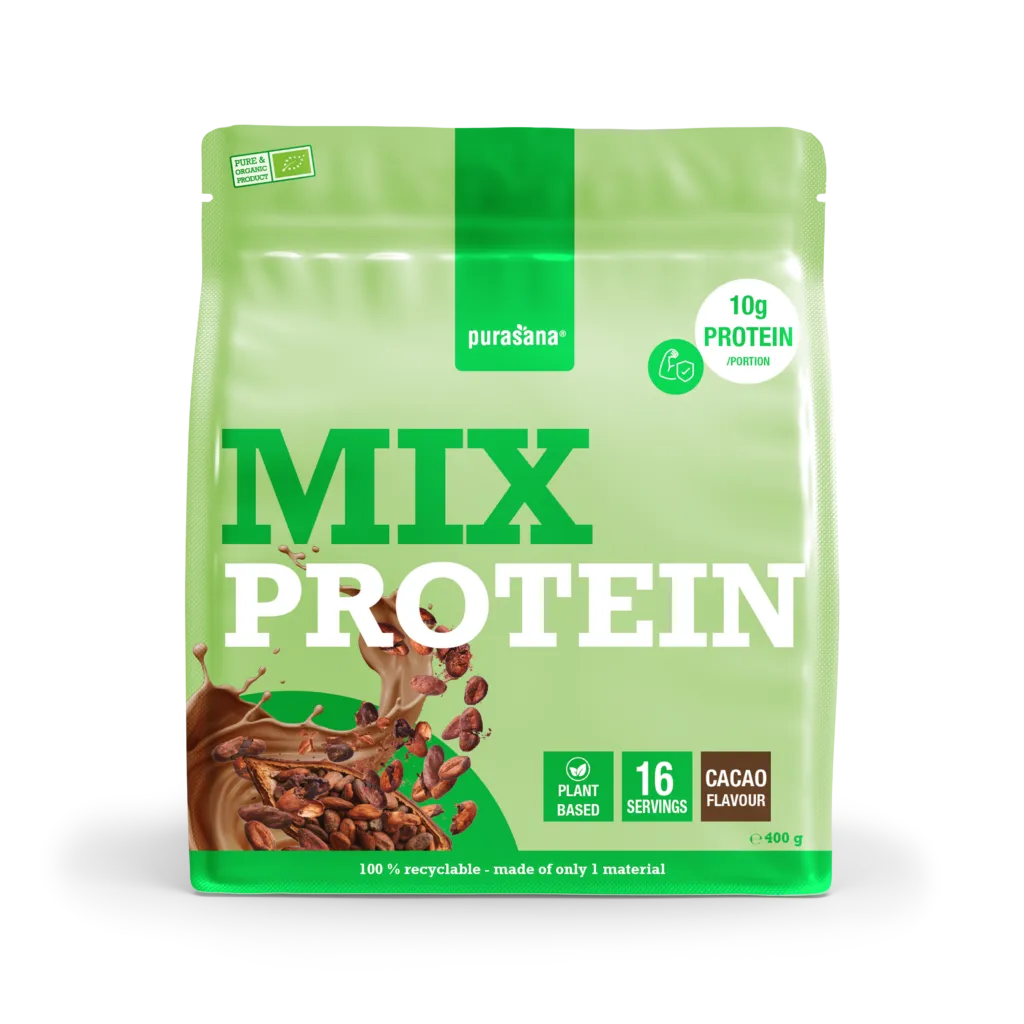 Purasana Plant Protein Mix Cacao Bio (400 gr)