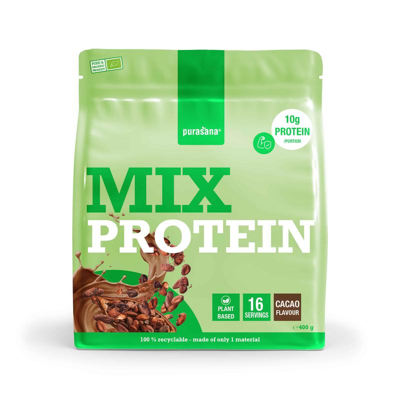 Purasana Plant Protein Mix Cacao Bio (400 gr)