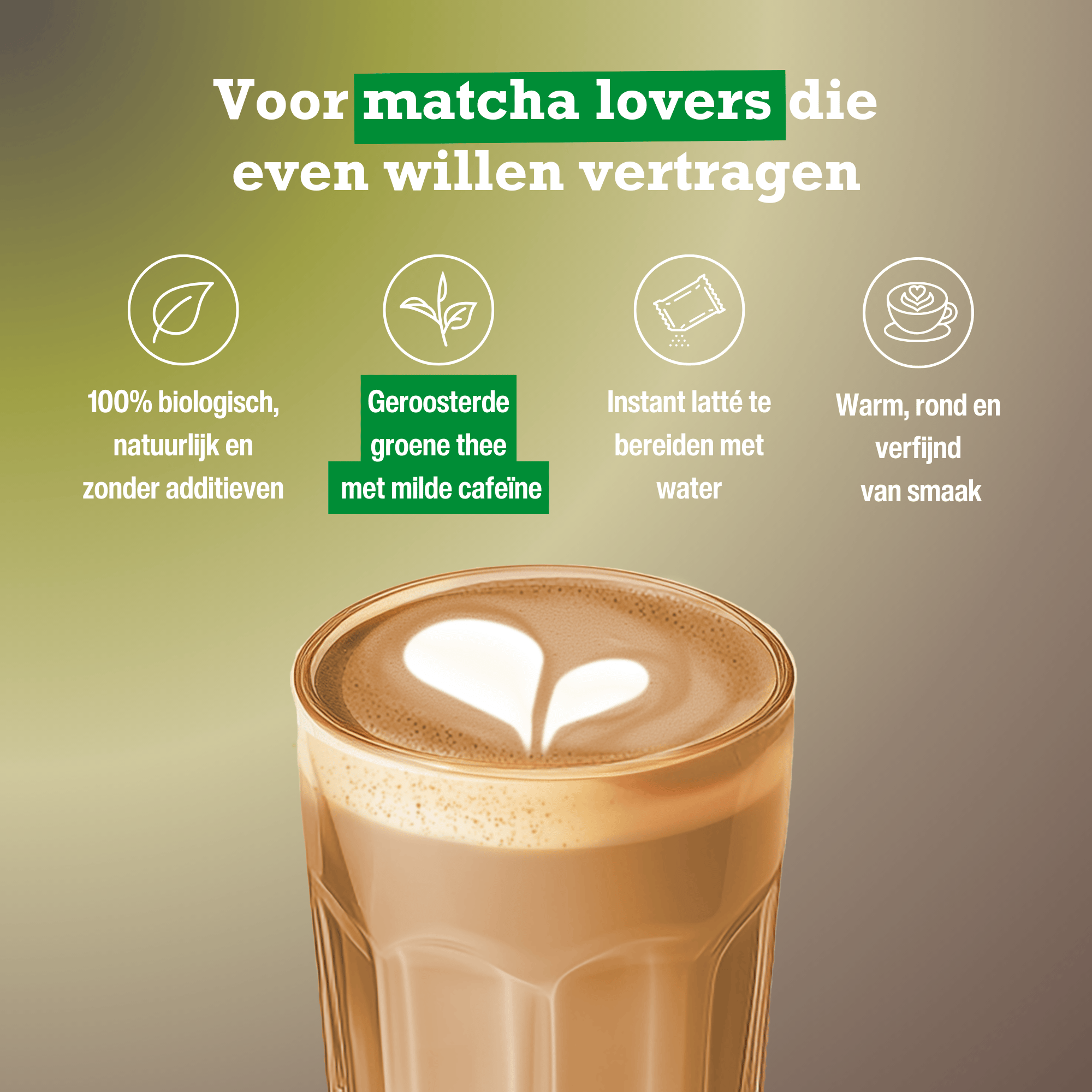 Purasana Instant Hojicha Latte 6x10g Bio (60 gr) - image 9
