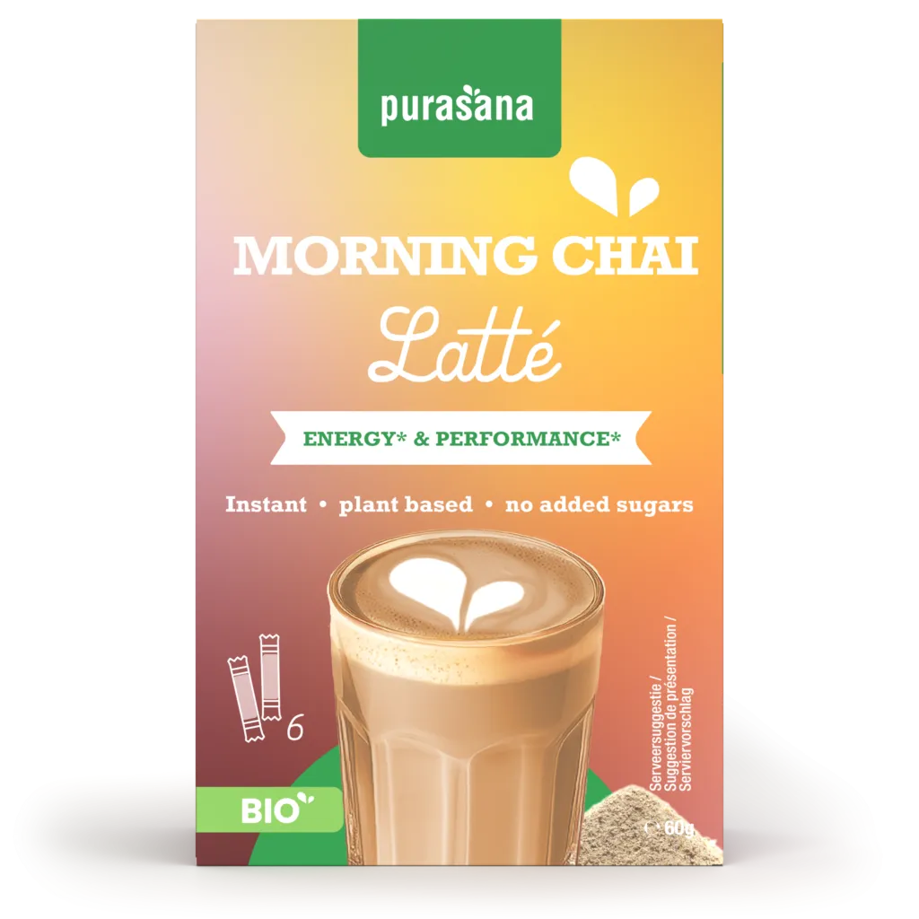 Purasana Instant Morning Chai Latte 6x10g Bio (60 gr)