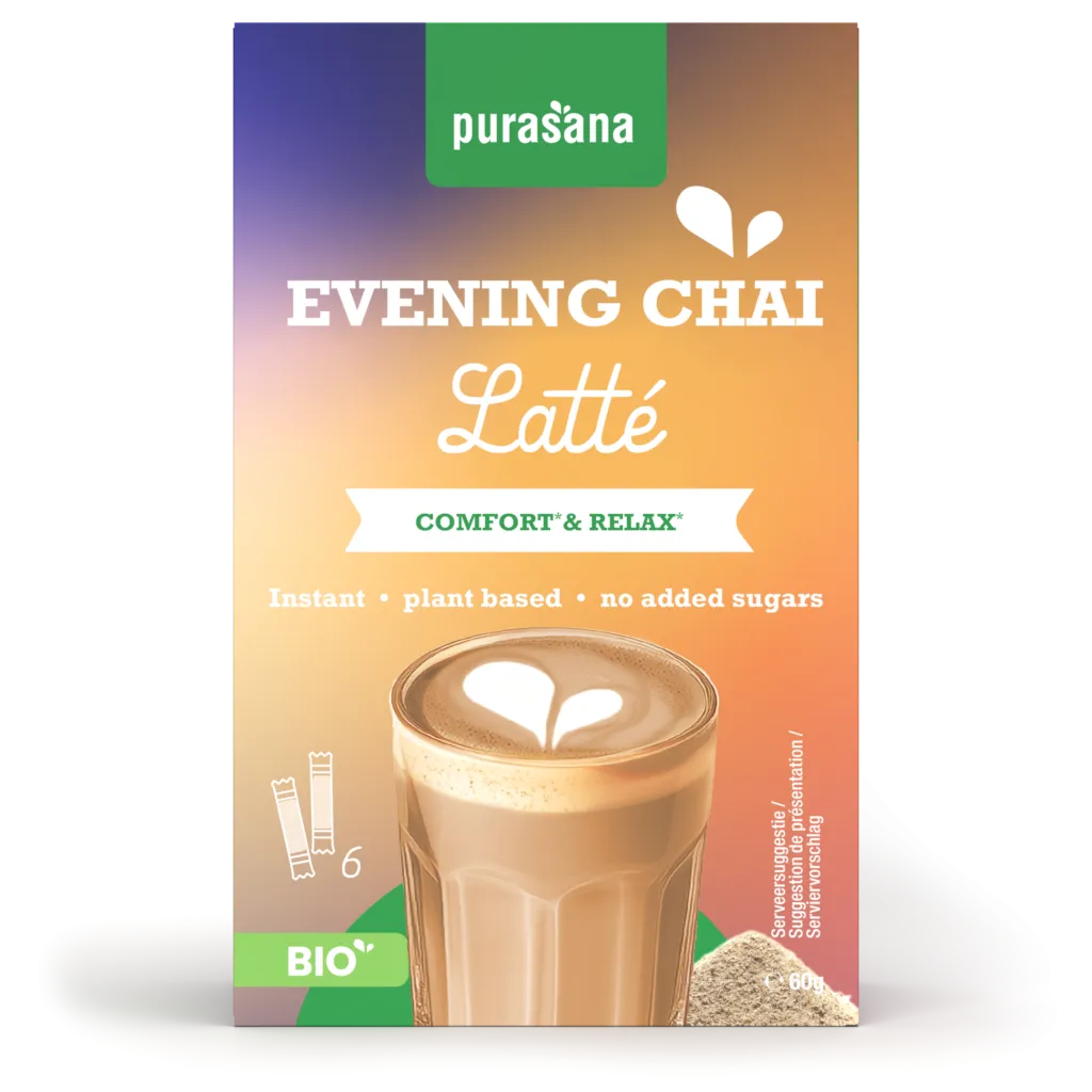 Purasana Instant Evening Chai Latte 6x10g Bio (60 gr)