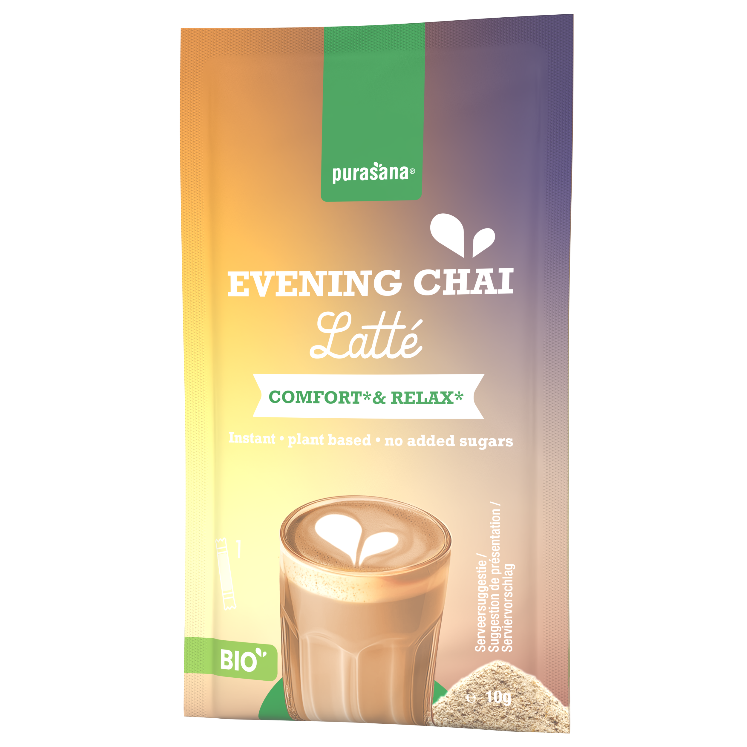 Purasana Instant Evening Chai Latte 6x10g Bio (60 gr) - image 7