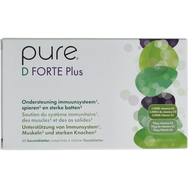 Pure D-forte Plus (60 tabletten)
