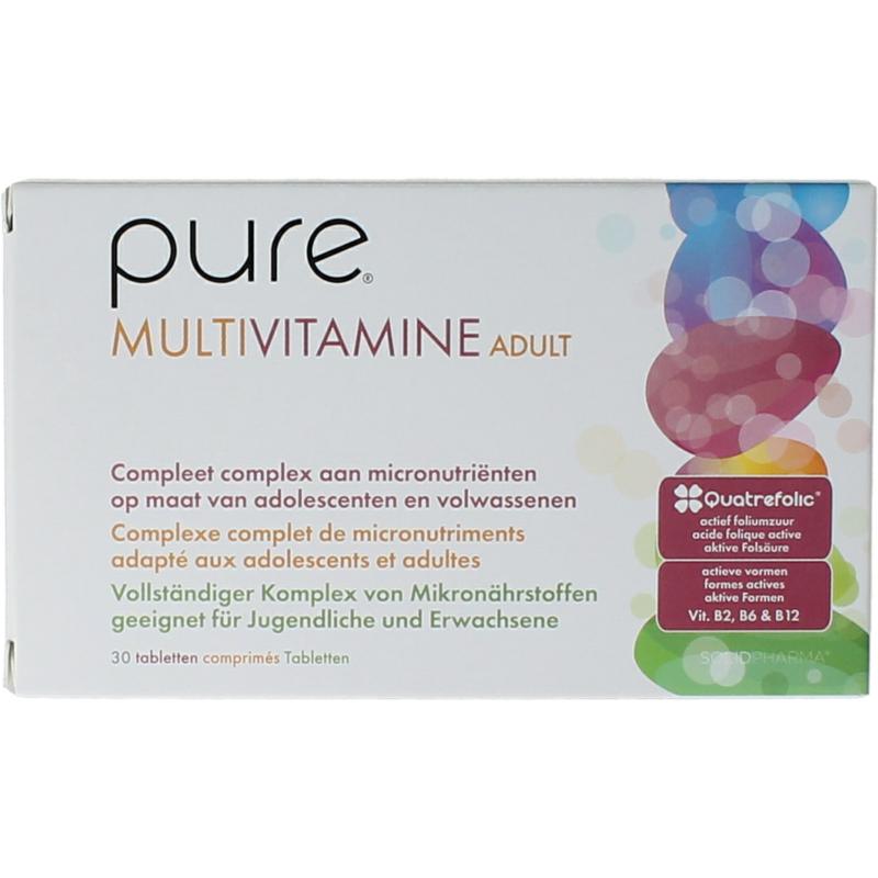 Pure Multivitamine Adult (30 tabletten)