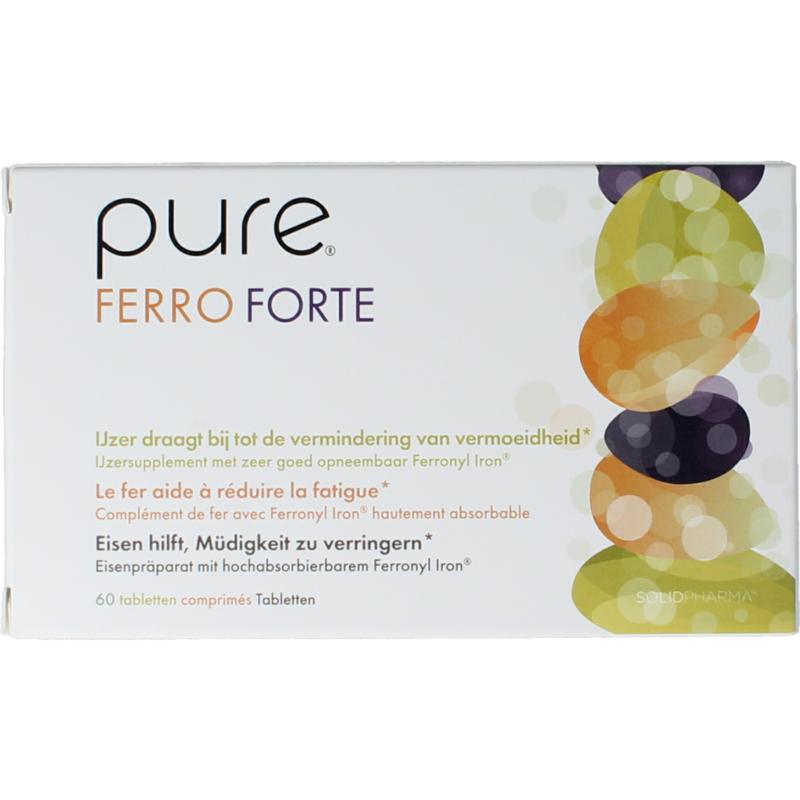 Pure Ferro Forte (60 tabletten)