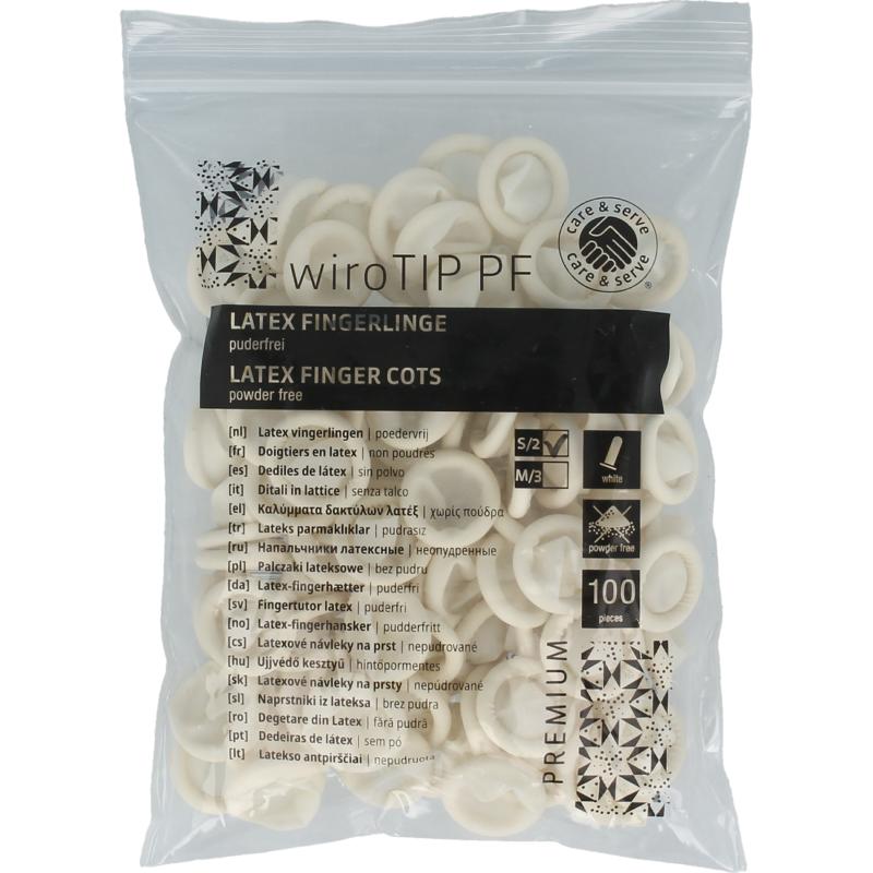 Romed Vingercondoom Latex Maat S (100 stuks)