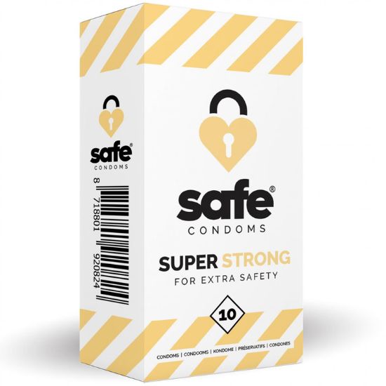 Safe Condooms Super Sterk (10 stuks)