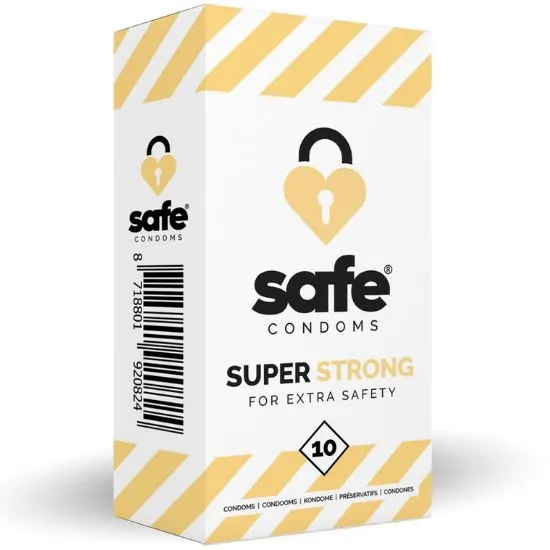 Safe Condooms Super Sterk (10 stuks)