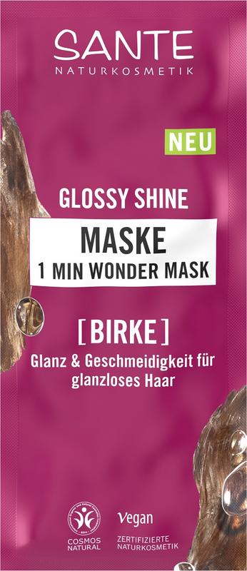 Sante Glossy Shine 1 Minuut Wonder Mask (20 ml)