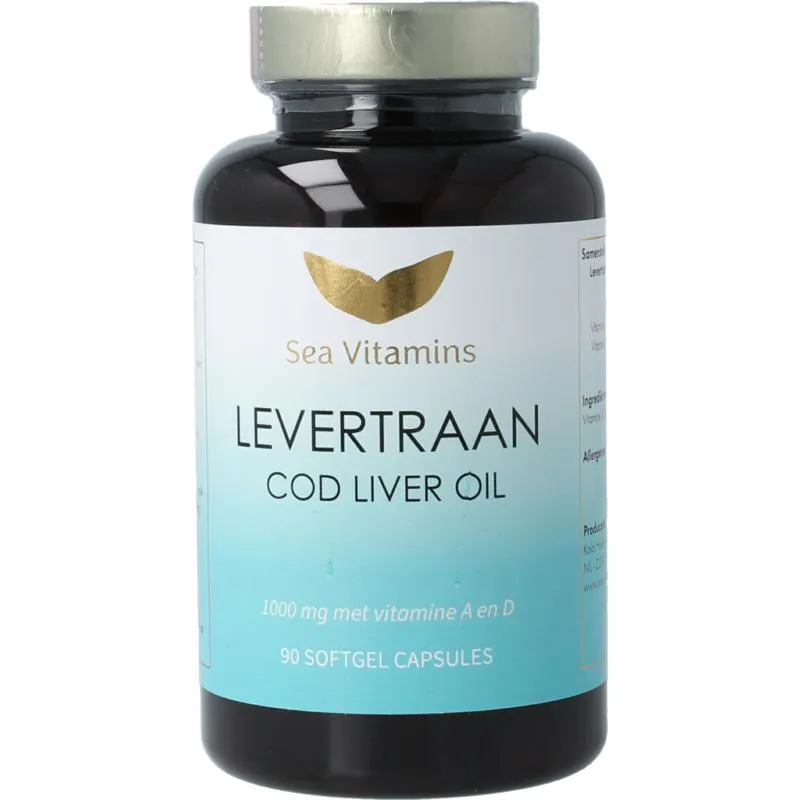 Sea Vitamins Levertraan (90 softgels)