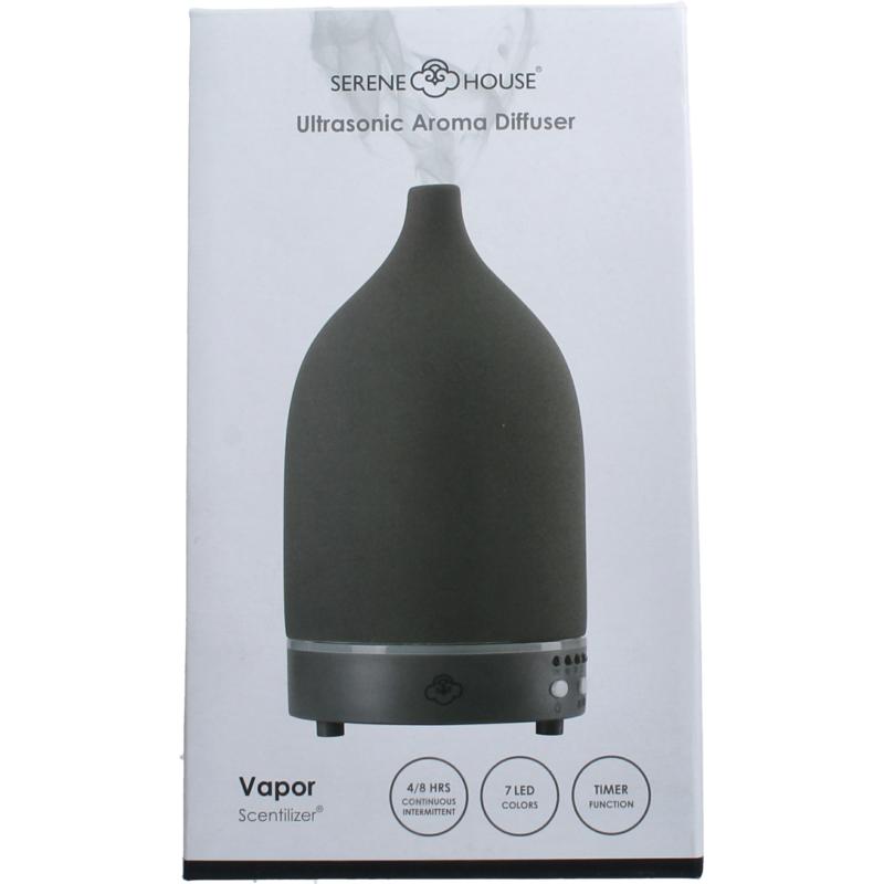 Serene House Aroma Diffuser Vapor Antraciet (1 stuk)