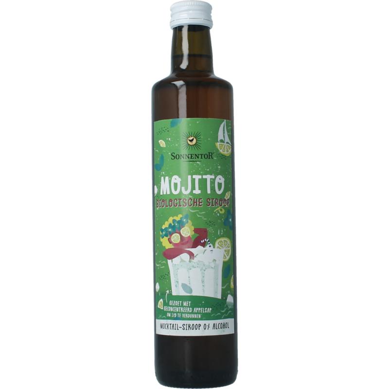 Sonnentor Mojito Mocktail Siroop Alcoholvrij Bio (500 ml)