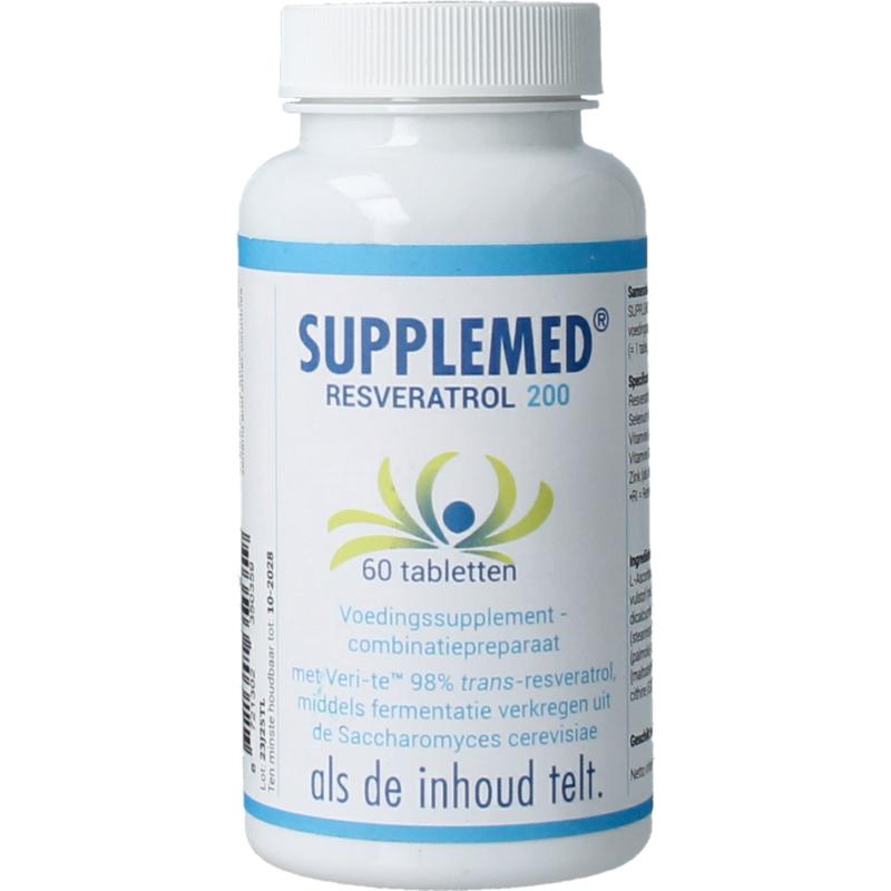 Supplemed Resveratrol 200 (60 tabletten)