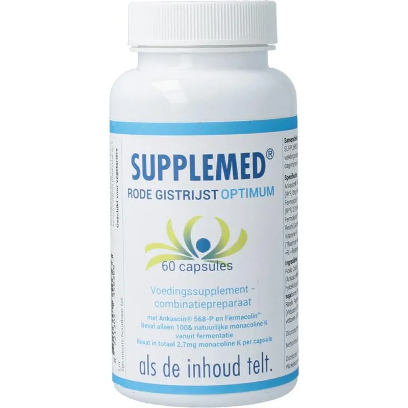 Supplemed Rode Gistrijst Optimum (60 capsules)