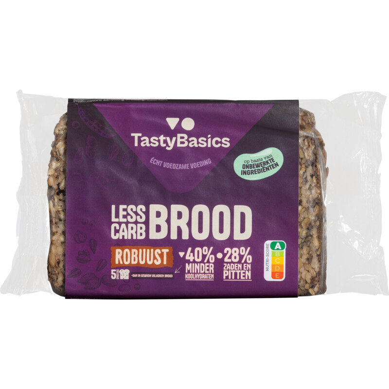 Tastybasics Less Carb Brood Robuust (300 gr)