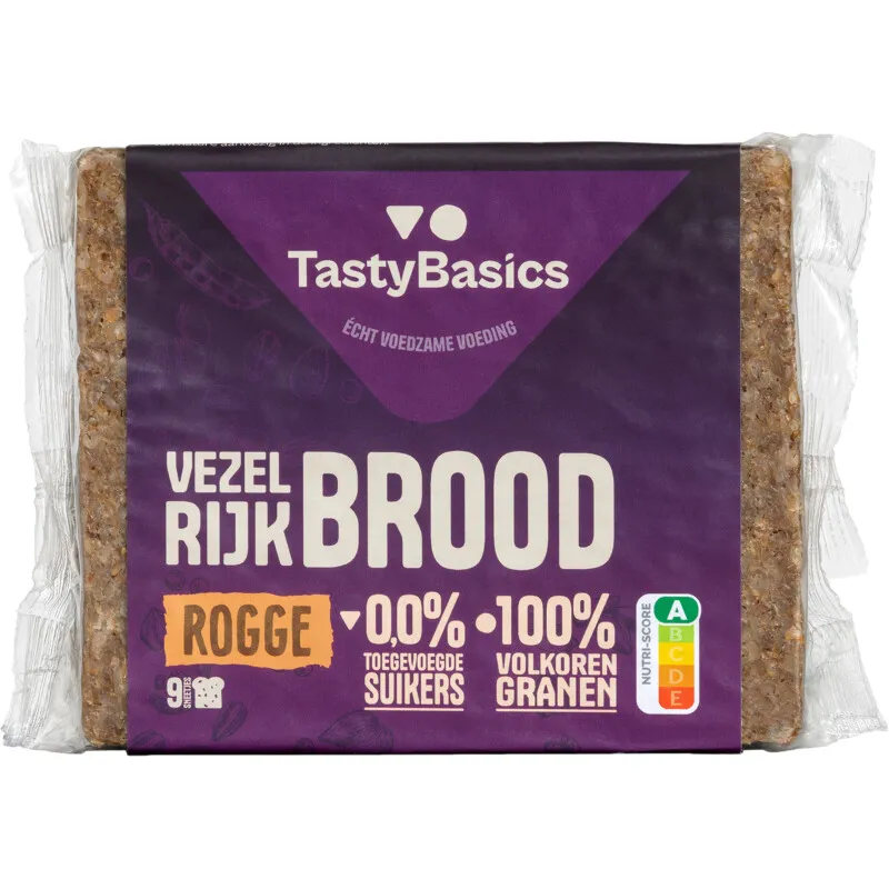 Tastybasics Roggebrood (500 gr)