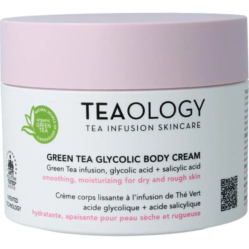 Teaology Green Tea Glycolic Body Cream (260 gr)