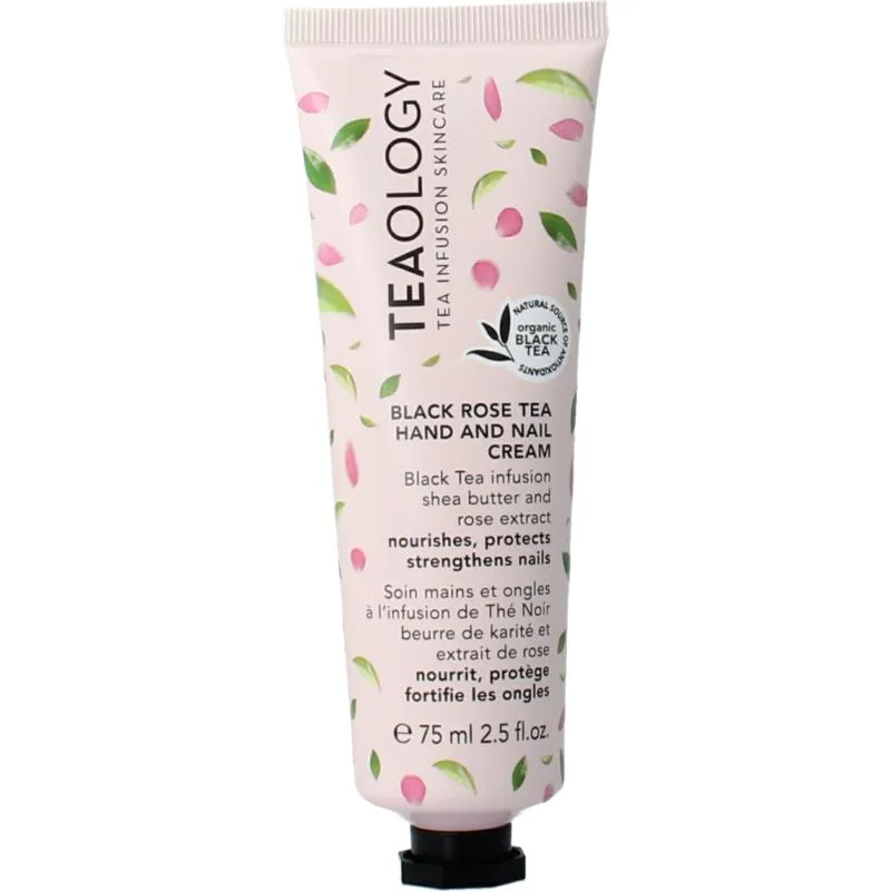 Teaology Black Rose Tea Hand & Nail Cream (75 ml)