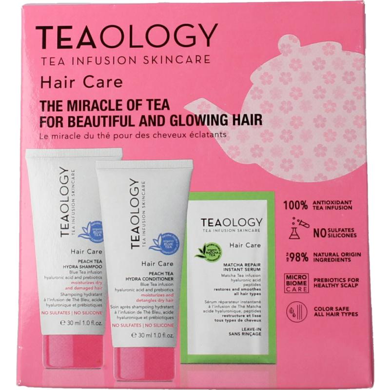 Teaology Peach Tea Hair Kit (1 stuk)